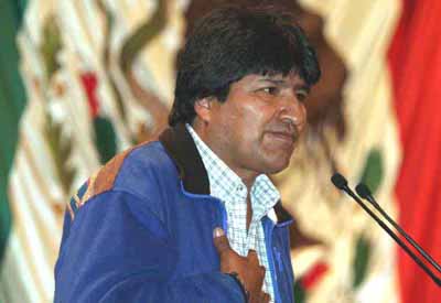 Evo Morales reafirma el carácter antiimperialista y anticapitalista de su Gobierno