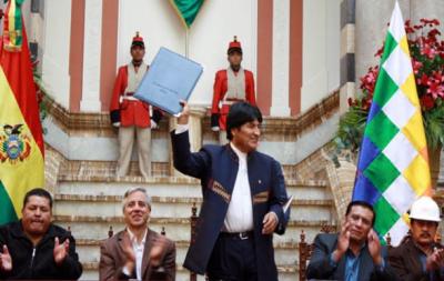 Evo Morales nacionaliza la filial de Red Eléctrica Española en Bolivia